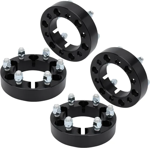 Miniatura 102 de IRONTEK Espaciadores de rueda de 2 pulgadas de 0.236 x 5.315 in para F150 (orificio de cubo de 3.429 in, pernos M14x2) 0.236x5.315 in a 0.236x5.315