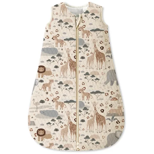 Miniatura 9 de Unnivoll - Saco de dormir para bebé de 18 a 24 meses, paquete de 3 unidades, 100 % de algodón, ligero, con un TOG de 0.5, manta portátil para bebé