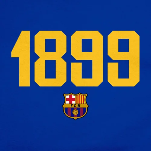 Miniatura 6 de Icon Sports Officially Licensed FC Barcelona Cotton T-Shirt - Unisex Adult azul