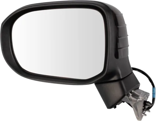 Miniatura 107 de TRQ Espejo plegable con calefacción eléctrica del lado del conductor con indicador de punto ciego pintura a juego negro liso compatible con Kia