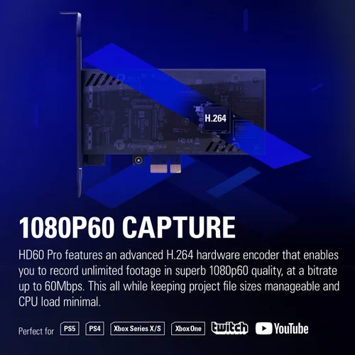 Miniatura 3 de Elgato Game Capture HD, Xbox y PlayStation Grabadora de juegos de alta definición para Mac y PC