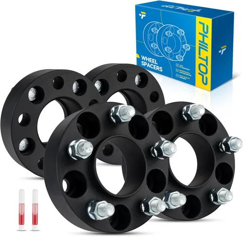 Miniatura 15 de PHILTOP Espaciador de rueda de 4 x 4 de 2 pulgadas, espaciadores de rueda centrados en las lengüetas para Polaris Trail Boss 330 2003-2013, Trail