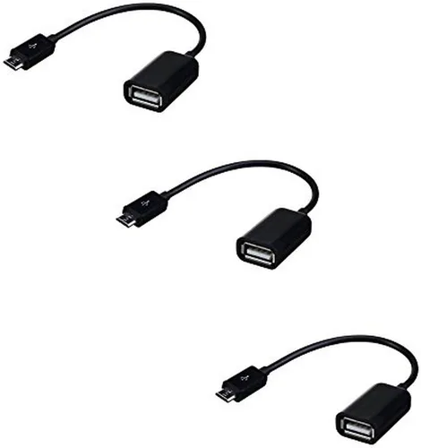 Miniatura 2 de C&E CNE28224 USB 2.0 A hembra a micro B macho Cable adaptador Micro USB modo host OTG Cable