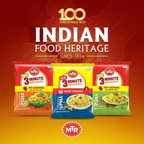 Miniatura 7 de MTR Seviyan Vermicelli Upma de 3 minutos - Mezcla lista para cocinar, auténtica comida india en solo 3 minutos, 100% vegetariana, sin conservantes