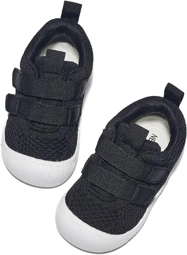 Miniatura 3 de Newsonet Zapatos de bebé para niño y niña, zapatos de malla para caminar descalzos, ligeros, antideslizantes, para niños pequeños de 6, 9, 12, 18