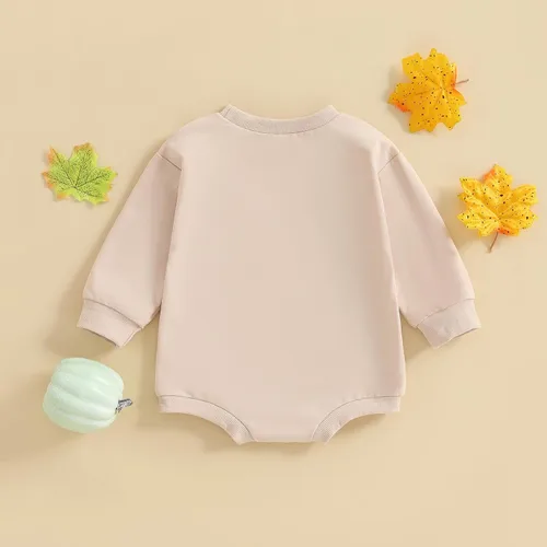 Miniatura 89 de Kuriozud Mameluco de burbujas para bebé recién nacido, manga larga, suéter de gran tamaño, ropa de otoño e invierno