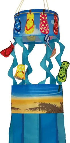 Miniatura 2 de In the Breeze Flip Flop Beach Twistair Windsock, 40