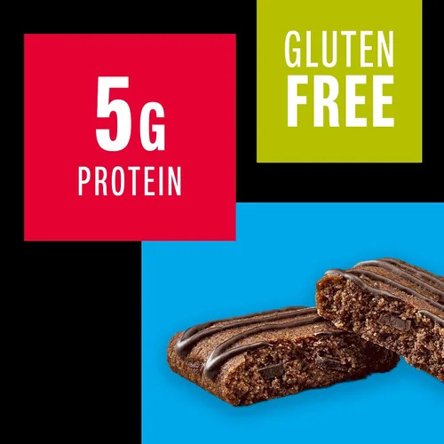 Miniatura 4 de KIND Cuadrados horneados suaves, brownie de harina de almendras y chocolate, sin gluten, barras de aperitivos saludables, 0.18 onzas de proteína, 6