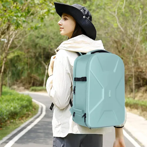 Miniatura 6 de MOSISO Mochila para Cámara, Bolsa de Cámara Fotográfica DSLR/SLR/Sin Espejo de 15-16 Pulgadas, Estuche Rígido Impermeable con Soporte para Trípode