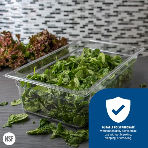 Miniatura 5 de Carlisle FoodService Products StorPlus Contenedor de almacenamiento de alimentos de tamaño completo para servir y almacenar alimentos calientes