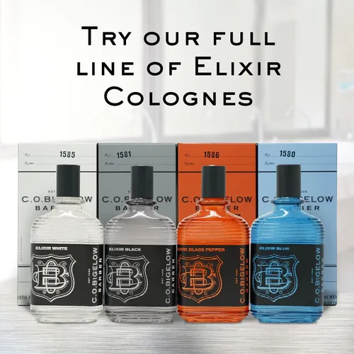 Miniatura 7 de C.O. Bigelow Elixir White Colonia para hombres, fragancia de especias y cítricos, colonia de larga duración para hombres, perfume elixir