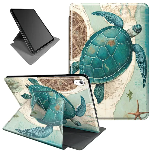 Miniatura 42 de Funda para iPad mini 6 para iPad mini 6ª generación 8.3 pulgadas 2021 360 grados giratorio soporte ligero cubierta inteligente protectora