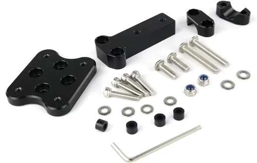 Miniatura 5 de xitomer Soporte GPS de montaje GPS para CFR250L Rally/Grom MSX125 2013-2021 / SV650 99-12 16-21 Montaje de navegador de motocicleta (0.866 in)