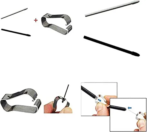 Miniatura 7 de Galaxy Z Fold 3 4 - Repuesto de bolígrafo + 2 puntas de bolígrafo para Samsung Galaxy Z Fold 3 4 S Pen Stylus S Pen + 2 puntas de repuesto