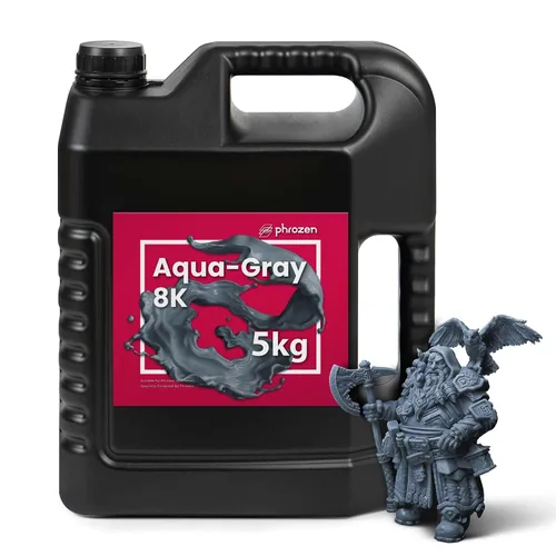 Miniatura 11 de phrozen Resina rápida para impresora 3D [Aqua-Vainilla 8K], resina fotopolímero estándar de curado UV LCD 405nm para modelos altamente detallados