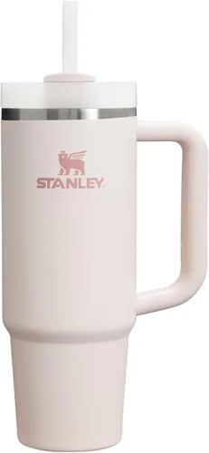 Miniatura 89 de Stanley Quencher H2.0 - Vaso de acero inoxidable con asa, pajilla y tapa FlowState giratoria de 3 posiciones; aislamiento térmico, sin BPA; apto