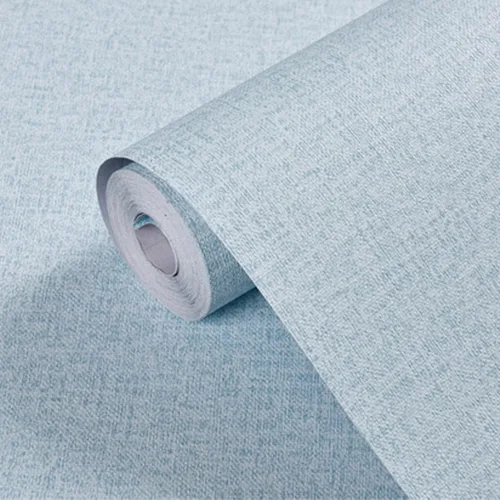 Miniatura 7 de Yancorp Papel Tapiz de Tela Texturizada Grasscloth Despegar y Pegar Azul Papel de Contacto - 15.7"x120" Grasscloth Sintético Despegar y Pegar - Azul