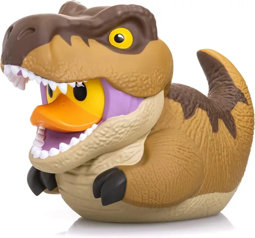 Miniatura 16 de Figura afelpada TUBBZ: figura coleccionable de Jurassic Park de tiranosaurio de cosplay, en forma de pato de goma suave afelpado T-rex (peluche)