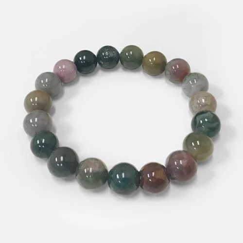 Miniatura 417 de Gem Avenue Handmade Round Bead Stretch Bracelet Unisex Natural Stone Beaded Jewelry for Men & Women, Elastic Wristband for Daily Wear