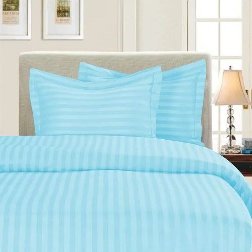 Miniatura 8 de ELEGANT COMFORT ® juego de sábanas de seda suave egipcia antiarruga y que no destiñe, de calidad de lujo de 1500 hilos, de 4 piezas, con bolsillo