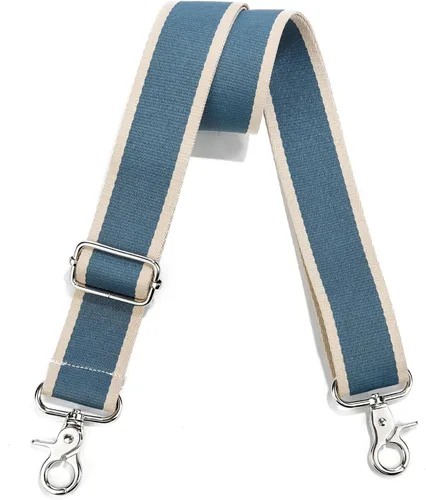 Miniatura 98 de Correa de Bolso Ancha Correa de Hombro Ajustable Correa de Repuesto Cruzada Correa de Bolso de Hardware Plateado