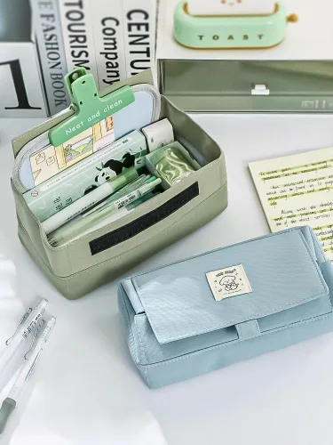Miniatura 2 de Estuche para lápices portátil Bolsa de lápiz Bolsa de lápices Caja Organizador DJA235-01