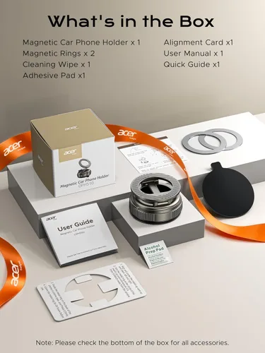 Miniatura 7 de Acer Gadget - Soporte magnético al vacío para teléfono, soportes MagSafe para tu automóvil, soporte ajustable de 360° para teléfono celular