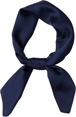 Miniatura 37 de Conjunto de bufanda de poliéster de gasa cuadrada de satén suave y grande para mujer, cuello de cabeza, multiuso, colores sólidos disponibles