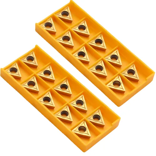 BestParts 20PCS TCMT16T304 insertos de torneado de carburo, TCMT32.51 Insertar la cuchilla de corte para el tenedor de la herramienta de torneado