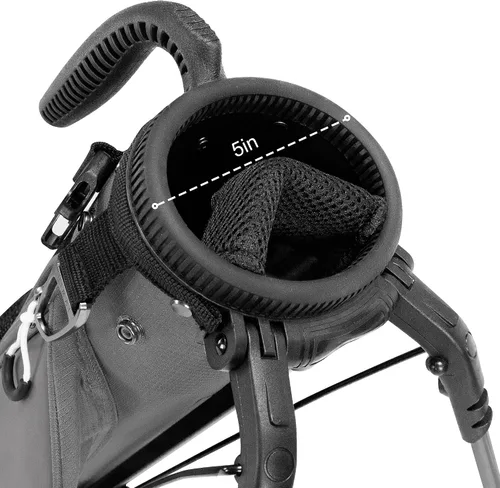Miniatura 2 de Bolsa de golf ligera con soporte para transportar – Bolsa de golf fácil de llevar y duradera para Pitch n Putt para el campo de práctica, Par 3
