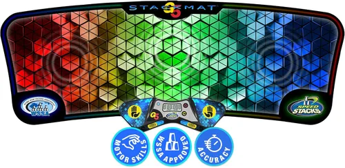 Speed Stacks | G5 Stackmat (Temporizador y Alfombrilla) | Precisión hasta 0.001 Segundos, Baterías Incluidas | Aprobado por las asociaciones de