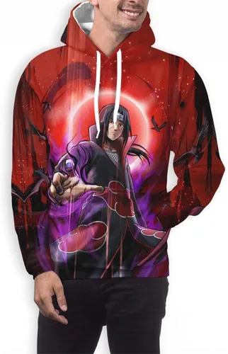 Miniatura 6 de Pgydyd Unisex Anime Hoodie Cosplay Sweatshirt Long Sleeve Pullover 3d Printing Hoodies