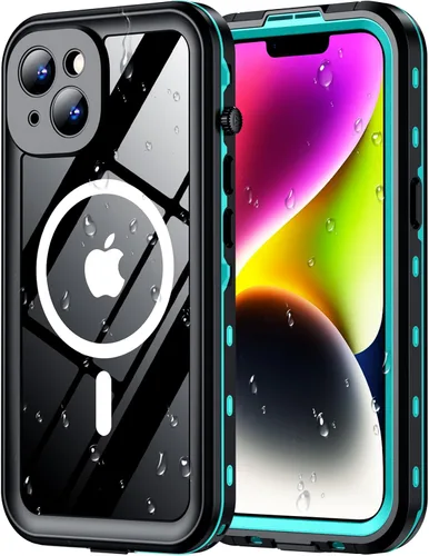 Miniatura 36 de Red2Fire Funda impermeable para iPhone 16, protector de pantalla integrado y protector de cámara, compatible con MagSafe, cuerpo completo a prueba