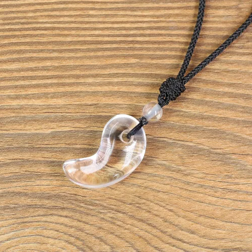 Miniatura 5 de Collar con dije Amorwing, de tres tesoros sagrados, magatama