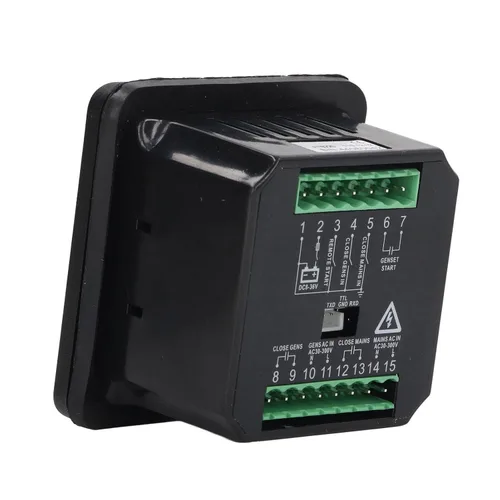 Miniatura 7 de Controlador automático 30-300V del ATS del interruptor de transferencia para la conmutación de energía del generador