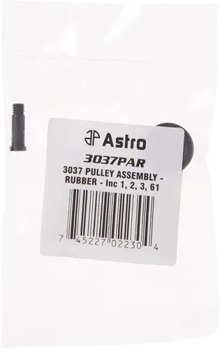 Miniatura 4 de Astro Pneumatic Tool 3037PAR 3037 Conjunto de polea - Caucho - Inc 1,2,3,61