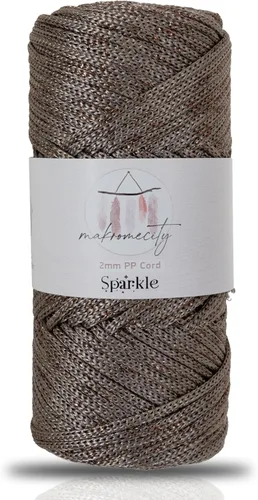 Miniatura 44 de Makromecity, Cordón de macramé de poliéster de 2 mm x 38 m (125 yardas) 2 mm de polipropileno, cordón de macramé para crochet, bolsas de macramé