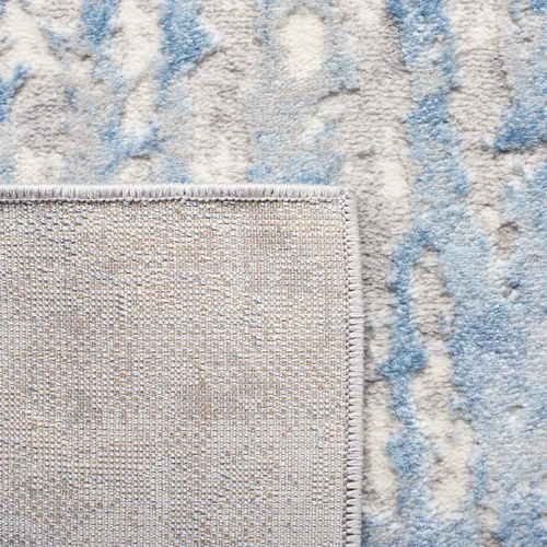 Miniatura 8 de SAFAVIEH Lagoon Collection - Alfombra de pasillo, 2 pies 2 pulgadas x 8 pies, beige y gris, diseño abstracto moderno, no desprende pelusa y de fácil