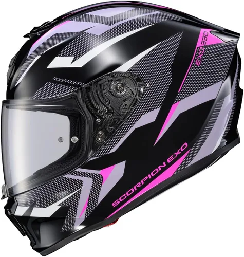 Miniatura 11 de ScorpionEXO R330 - Casco de motocicleta de cara completa con Pinlock Ready Shield Bluetooth con bolsillos para altavoces DOT ECE aprobado Bendr