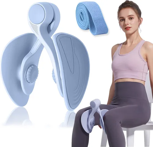 Entrenador de suelo pélvico, ejercitador de Kegel interno del muslo, entrenador de Kegel para rehabilitación posparto, ejercitador de muslos en