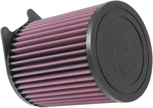 K&N Filtro de aire de motor original de alto flujo: lavable, premium, filtro de aire de repuesto para automóvil: compatible con MERCEDES BENZ