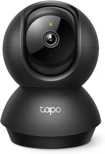 Tapo Cámara de seguridad interior 2K Pan/Tilt para monitor de bebé, cámara para mascotas, detección de movimiento y seguimiento, audio de 2 vías,