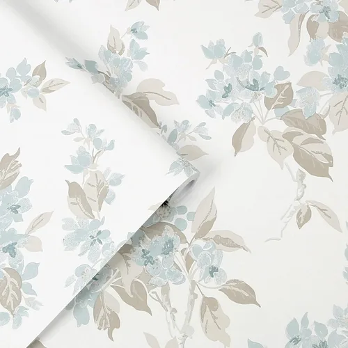 Miniatura 5 de Laura Ashley Papel pintado de huevo de pato flor de manzana