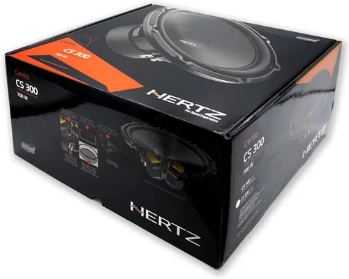Miniatura 10 de HERTZ Cento Series CS-300-S4 Subwoofer SVC RMS de 4 ohmios de 12" (300 mm) 350 vatios