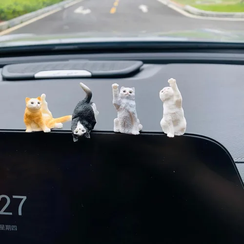 Miniatura 24 de Estatuas de Príncipe con Rosa para Decoraciones de Tablero de Automóvil, Accesorios de Decoración Interior del Tablero, Espejos Retrovisores