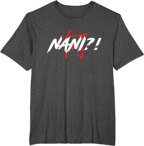 Miniatura 23 de Nani Meme Anime Japanese Camiseta, Negro, S