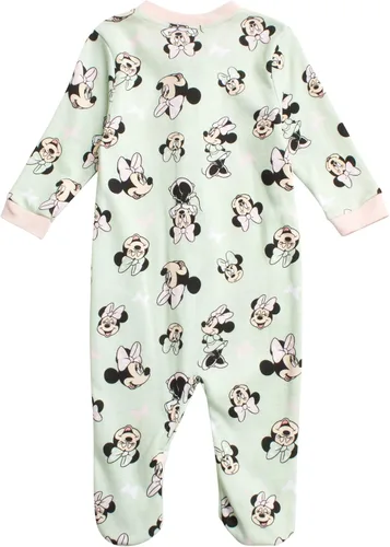 Miniatura 6 de Disney Mameluco de Minnie Mouse para bebé niña paquete de 2 mamelucos con pies 0-9 meses