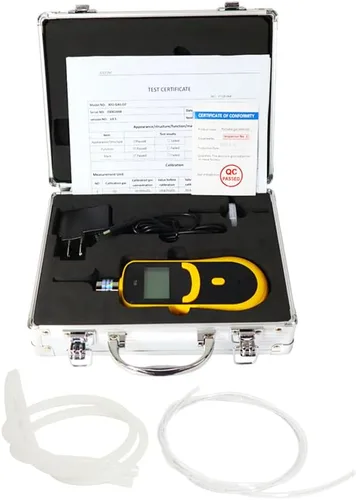 Miniatura 7 de ATO Detector de gas combustible portátil, detector de 0 a 100% LEL con registro de datos, monitor de gas combustible con alarma de sonido, luz