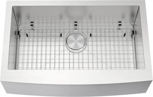 Miniatura 2 de ZUHNE Fregadero de cocina de acero inoxidable (delantal frontal de 36 pulgadas, cuenco individual calibre 16)