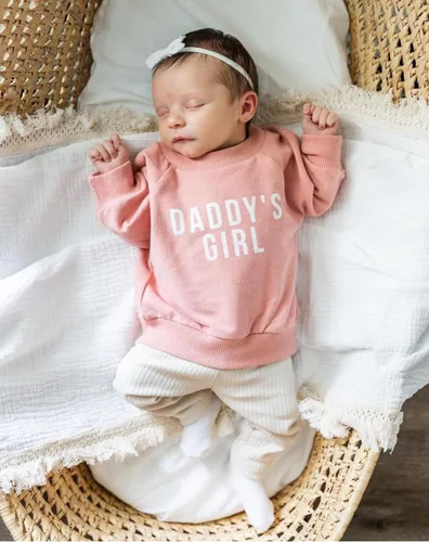 Miniatura 2 de Conjunto de 2 piezas de ropa para bebé niña y niño, sudadera con letras de mamá y niño, conjunto de 2 piezas
